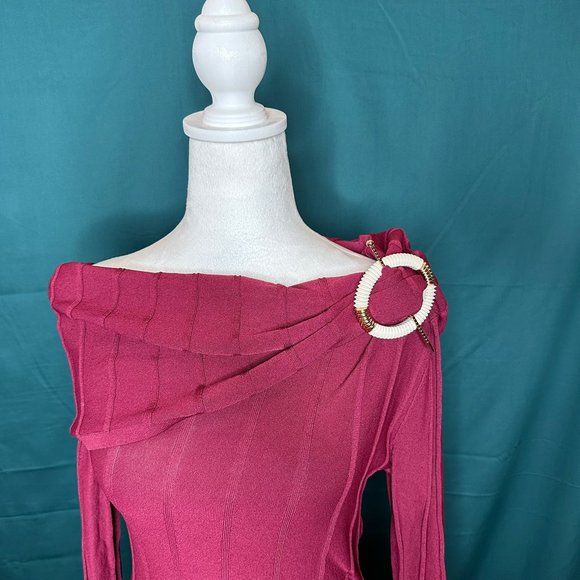 Nicholas Aglaia Of The‎ Shoulder Top Women's S - Picture 4 of 9